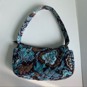 Vera Bradley brown/blue Shoulder Mini Bag